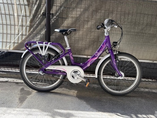 中古自転車変速無し 26インチ ブロックダイナモ 軽整備済み 防犯登録