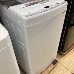 リユースマン倉敷、洗濯機4.5キロ、ホワイト、ハイアール、JW-U45EA、2024年製の画像