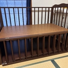 サワベビー　ベビーベッドの画像