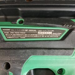 ✨HIKOKI 中古 NP18DSAL 充電式 ピンタッカ 35ｍｍ ケース＋保護メガネ付き✨うるま市田場✨の画像