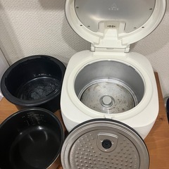 BALMUDA 炊飯器 The Gohan K08A-WHの画像