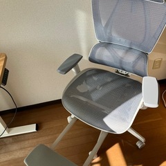 ニトリ オフィスチェア(OC707 エラストマーメッシュ WH/WH)ホワイトの画像