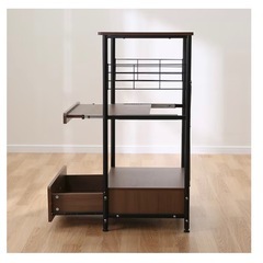 レンジラック　キッチン棚の画像