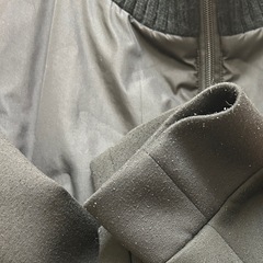 ダウンジャケット　レディース　ダウン　黒　ブラック　ミリタリー　セレクトショップ購入商品　美品 の画像