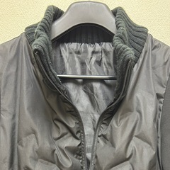 ダウンジャケット　レディース　ダウン　黒　ブラック　ミリタリー　セレクトショップ購入商品　美品 の画像