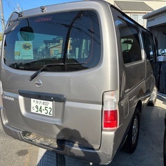 ニッサン　キャラバン　ディーゼルターボ　2wd 事故現状の画像