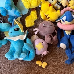 決まりました！ぬいぐるみ　ポケモンまとめの画像