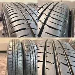 145/80R13 4本／100-4H／GY EfficientGrip EG-01 8分上／ダイハツ A5037-02の画像