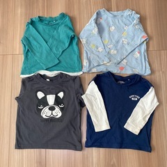 80サイズ　トップス6点の画像