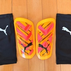 【新品未使用】 サッカー　レガース　すねあて プーマ　ウルトラフレックススリーブ
の画像