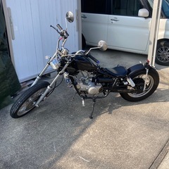 マグナ50 改造多数　カッコいいチョッパースタイル　速いです！の画像