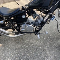 マグナ50 改造多数　カッコいいチョッパースタイル　速いです！の画像