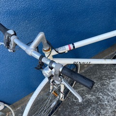 ルノー　クロスバイク　白の画像