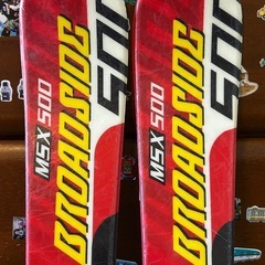 SWALLOW キッズスキー板90cm 使用感がある中古品の画像