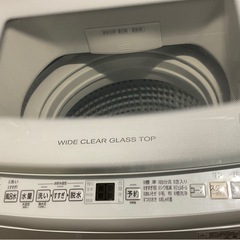 2024年製　AQUA洗濯機　7kgの画像
