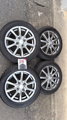 ヨコハマ アイスガード 155/65R14（ホンダ専用）ナット付