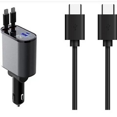 車内 巻取り式充電器の画像