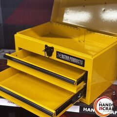 【中古】 ★限定カラー★ YE アストロプロダクツ ASTRO PRODUCTS アストロ ツールボックス 箱 ボックス 工具箱 2段 ツール 工具 【ハンズクラフト沖縄豊見城店】の画像