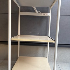 キッチン用棚　電子レンジ、炊飯器などの画像