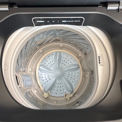 2024年　ハイセンス  洗濯機　5.5kg 黒の画像