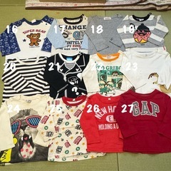 まとめて購入してくれる方優先　80cm男児服47点の画像