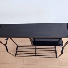 【定価8000円】スリムキッチン収納ラック（ブラック）の画像