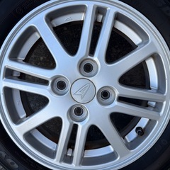 【お取引中】DAIHATSU 14インチ　バリ山セットの画像