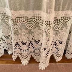 オーダー レースカーテン 2枚セットの画像