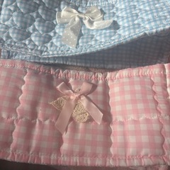 キルティング　小物入れの画像