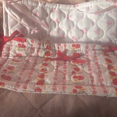 キルティング　小物入れの画像