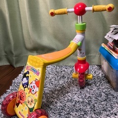 アンパンマン　自転車　キック　スクーター　三輪車の画像