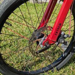 アルミ軽量・ディスクブレーキ搭載　WACHSEN 20インチ折りたたみ自転車（BA-10D）の画像