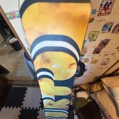 バートン スノーボード144cm使用感が大きい中古品の画像