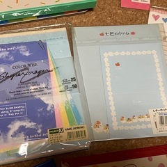 レターセット⭐︎クレヨン⭐︎シールおまとめの画像