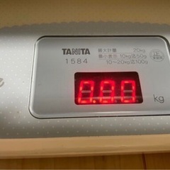 【赤ちゃん用体重計】タニタ　デジタルベビースケールの画像