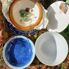 ティーカップセット5人用　お皿などの画像