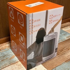 PTCセラミックヒーター（リモコン付）動作確認済・箱ありの画像