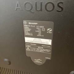 テレビ　故障AQUOS LC 32eqの画像