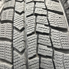 155/65R14 　バリ溝　スタッドレスタイヤホイール4本セットの画像