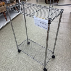 リユースのサカイ東金店　キャスター付きメタルラック　TJ16915の画像
