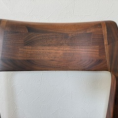 北米産ウォールナット無垢材 レ椅子4脚セットの画像