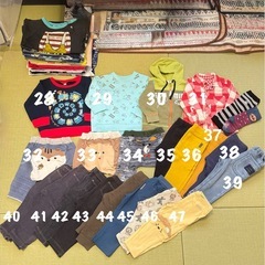 まとめて購入してくれる方優先　80cm男児服47点の画像