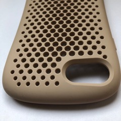 美品 iFace And Mesh ベージュ スマホケース iPhoneSE他の画像