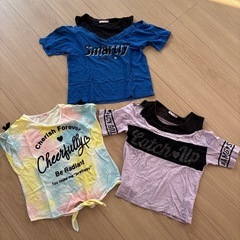 ★140cm・女の子夏物シャツ★の画像