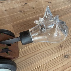 猫　ガラスアート作品の画像