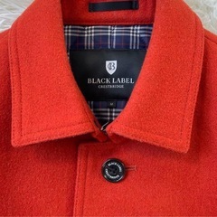 【極美品】ブラックレーベルクレストブリッジ　中綿コート　オレンジ　サイズMの画像