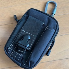 ウエストポーチ、カラビナ付の画像