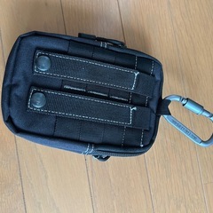 ウエストポーチ、カラビナ付の画像