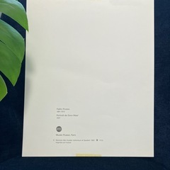 Picasso ピカソ　ドラマールの肖像　ポスター　ピカソ美術館　パリ　レア希少の画像