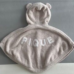 ジェラートピケ　ポンチョの画像